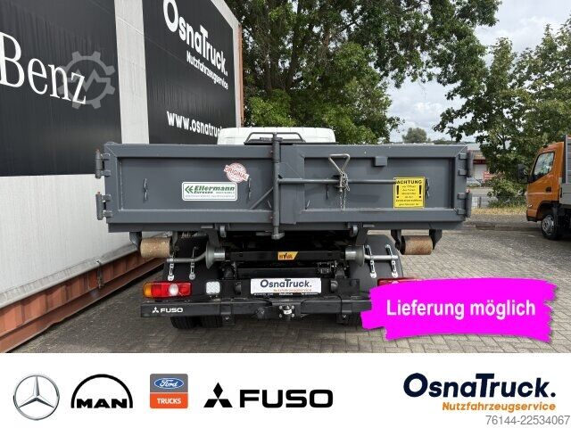 Telehoist load lugger van Mitsubishi Canter 7C18 Abroller Klima, Nutzlast 4130 KG