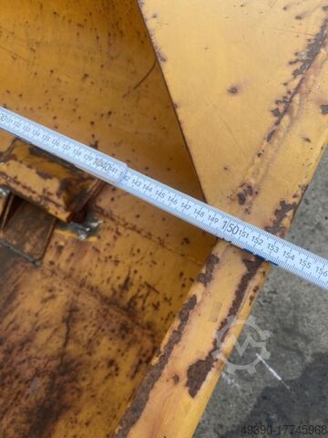 Bucket with tipping function for forklift, snow clearing bucket, forklift bucket, tipping bucket, sn BAUER BSM 90
