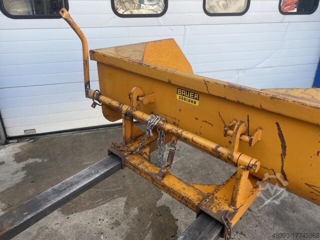 Schaufel mit Kippfunktion für Gabelstapler, Schneeräumschaufel, Staplerschaufel, Kippschaufel, Schne BAUER BSM 90