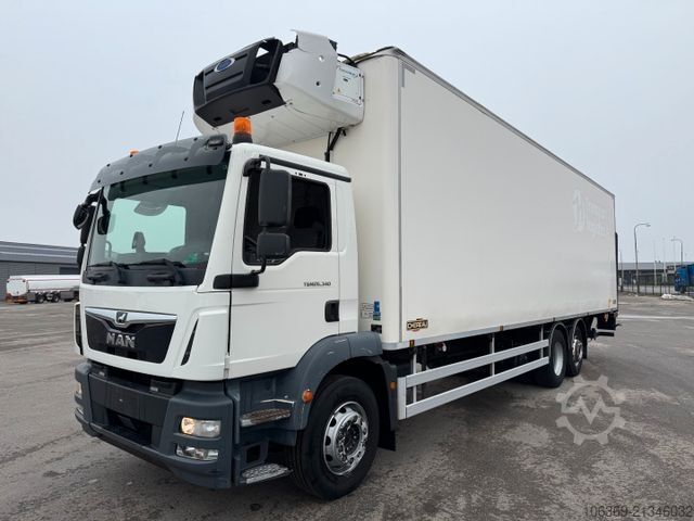 Kühlkoffer-LKW MAN TGM 26.340 6x2*4 Euro 6 Chereau / Carrier 9.8 m