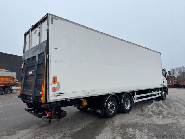 Kühlkoffer-LKW MAN TGM 26.340 6x2*4 Euro 6 Chereau / Carrier 9.8 m
