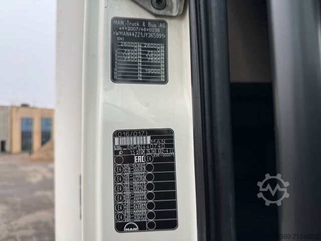 Kühlkoffer-LKW MAN TGM 26.340 6x2*4 Euro 6 Chereau / Carrier 9.8 m