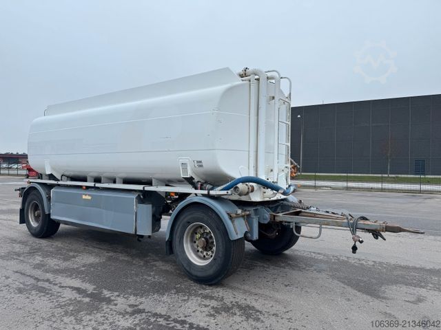 Tankanhänger  HMK Bilcon TP-200 2 axle 22000 L ADR tank 4 comp