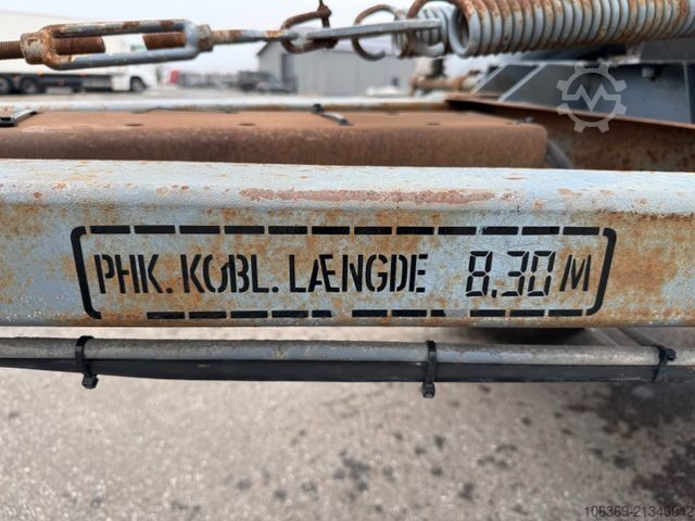 Tankanhänger  HMK Bilcon TP-200 2 axle 22000 L ADR tank 4 comp