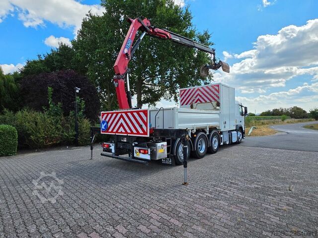 Kipper mit Kran Volvo FM420 2x KRAAN/KIPPER EURO6!!2030 ZERO EMISSIE!...