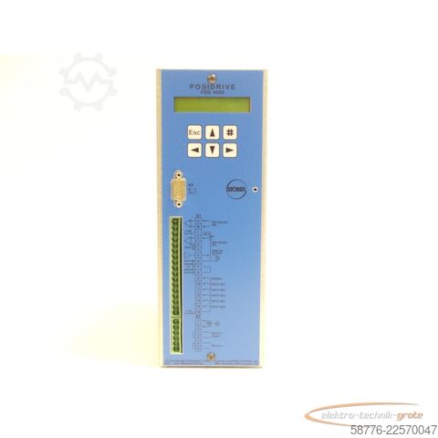 Component Stöber FDS-4040 / BLP Posidrive Frequenzumrichter SN:8764068 - ! -