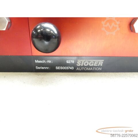 Component  Stöger 9278 Schraubautomat SN: SES003743 mit 2 x Kistler Z90002.15 Sensoren