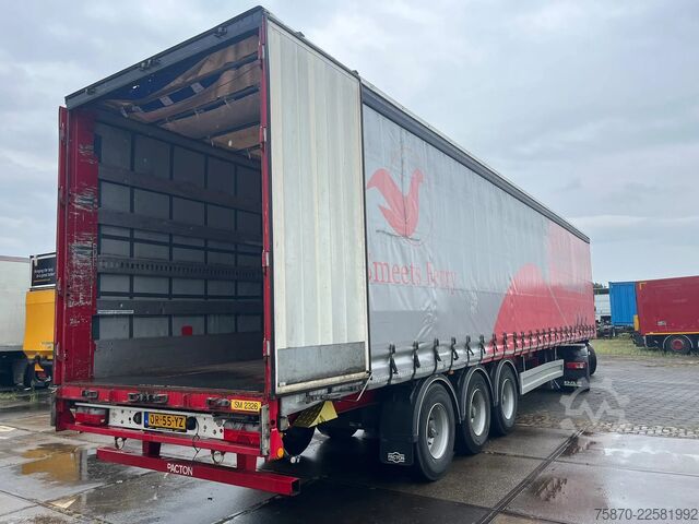 Sliding tarpaulins Pacton N/A ET3