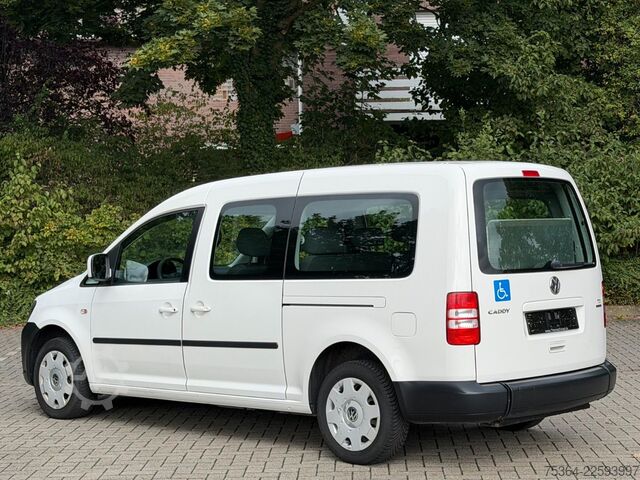 Kleinbus VW Caddy Maxi 1.6 Tdi 5 Sitze Rollstuhlrampe Klima