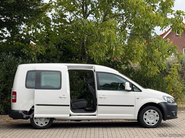 Kleinbus VW Caddy Maxi 1.6 Tdi 5 Sitze Rollstuhlrampe Klima