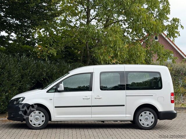 Kleinbus VW Caddy Maxi 1.6 Tdi 5 Sitze Rollstuhlrampe Klima