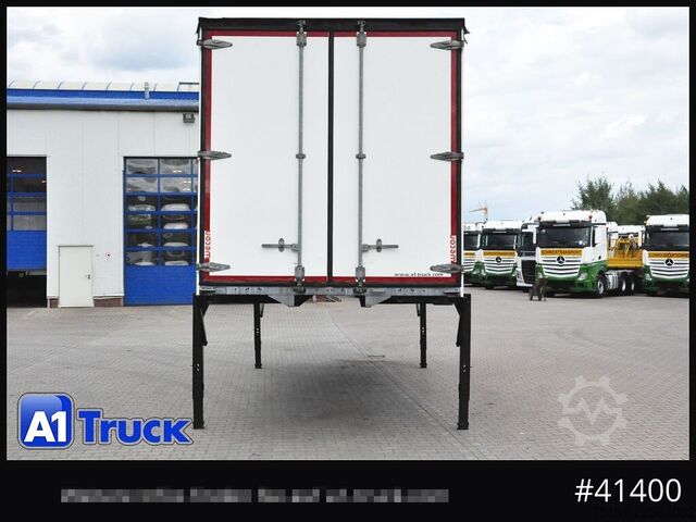 Swap body with flatbed & tarp WECON WPR 745, verzinkt, 2520  innen, Code XL, neue Plane