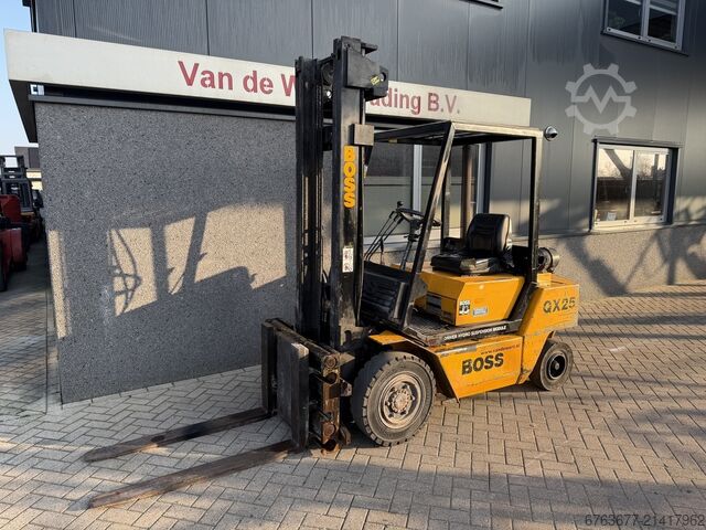 Forklift STEINBOCK BOSS QX25D duplex395 FORK POSITIONER 1992 DIESEL STEINBOCK QX25D duplo395 sideshift 1992 DIESEL