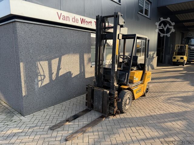 Forklift STEINBOCK BOSS QX25D duplex395 FORK POSITIONER 1992 DIESEL STEINBOCK QX25D duplo395 sideshift 1992 DIESEL