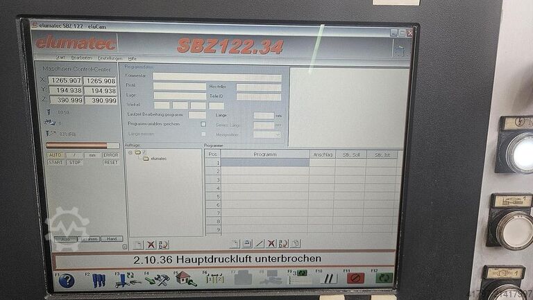 2009 Elumatec SBZ 122-34 Elumatec SBZ 122-34