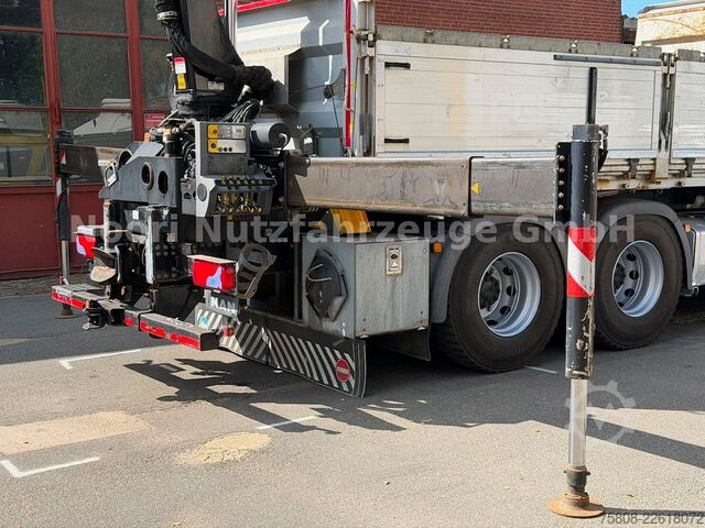 Kipper LKW MAN TGX 33.500 6x4 Kipper Kran PK19.001 Funk Greifer