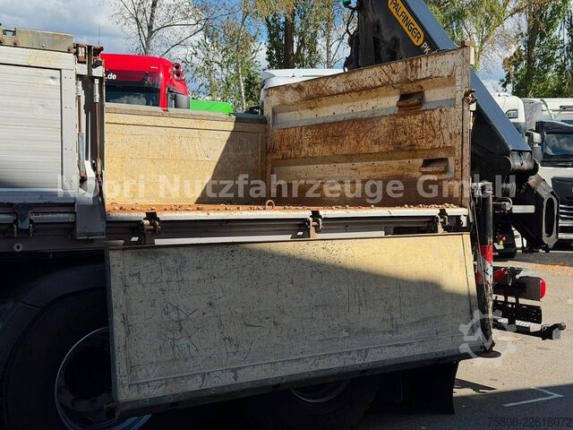 Kipper LKW MAN TGX 33.500 6x4 Kipper Kran PK19.001 Funk Greifer