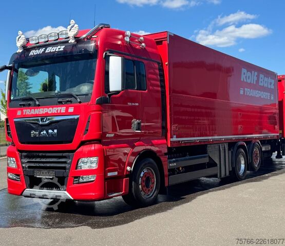 LKW mit Getränkeaufbau MAN TGX 26.580 XLX / LBW / LENKAHSE / D 38 MOTOR