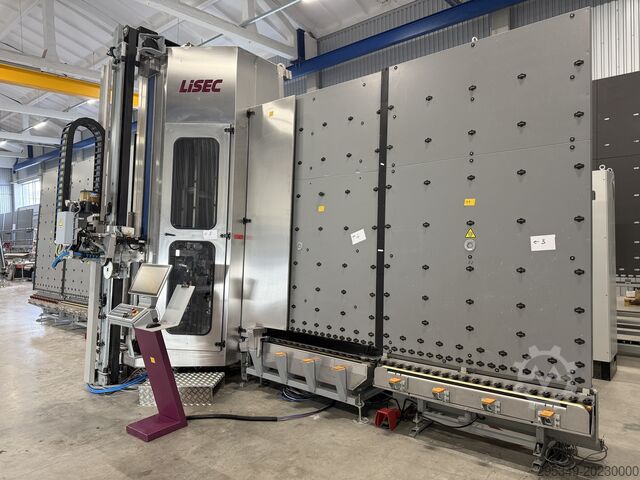 Automatic glass edge arrising machine LISEC KSR-25 + WRA-1000