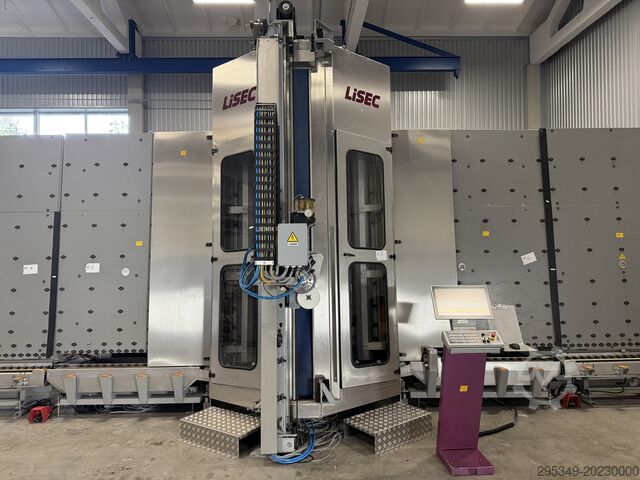 Automatic glass edge arrising machine LISEC KSR-25 + WRA-1000