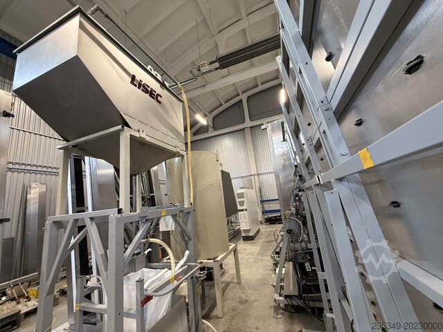 Automatic glass edge arrising machine LISEC KSR-25 + WRA-1000