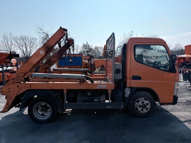 Tipper van FUSO Canter 6s15 Absetzkipper Motorschaden