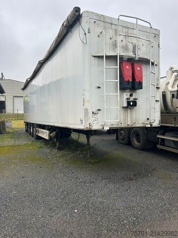 Walking floor semitrailer KRAKER CF 200  92 cbm