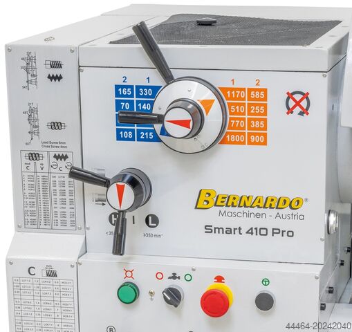 Lead/traction spindle lathe Bernardo Smart 410 x 1000 Pro