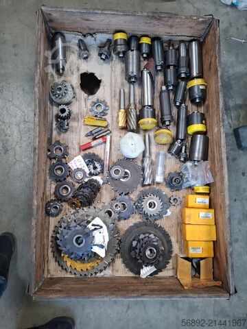 Werkzeugaufnahme / Werkzeughalter Sandvik Scheibenfräser + Aufnahmen Konvolut