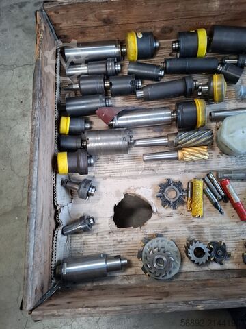 Werkzeugaufnahme / Werkzeughalter Sandvik Scheibenfräser + Aufnahmen Konvolut