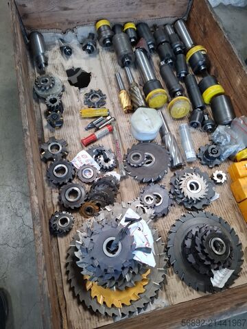 Werkzeugaufnahme / Werkzeughalter Sandvik Scheibenfräser + Aufnahmen Konvolut