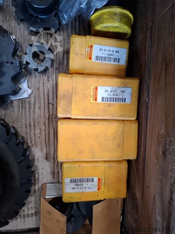 Werkzeugaufnahme / Werkzeughalter Sandvik Scheibenfräser + Aufnahmen Konvolut