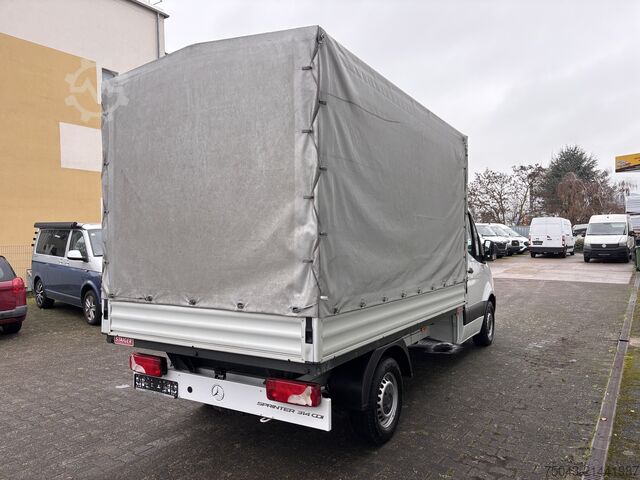 Curtain sider van Mercedes-Benz Sprinter 314 *Plane*Kamera*30.Tkm*1.Hand