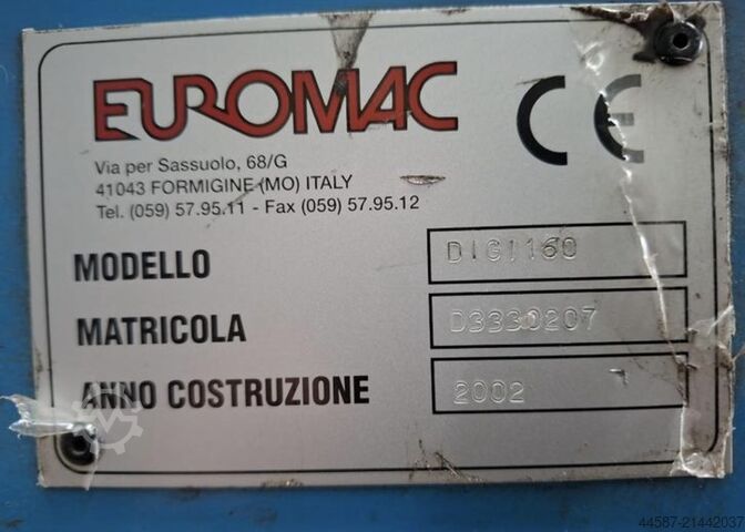 Punching and nibbling machine Euromac Digibend 160