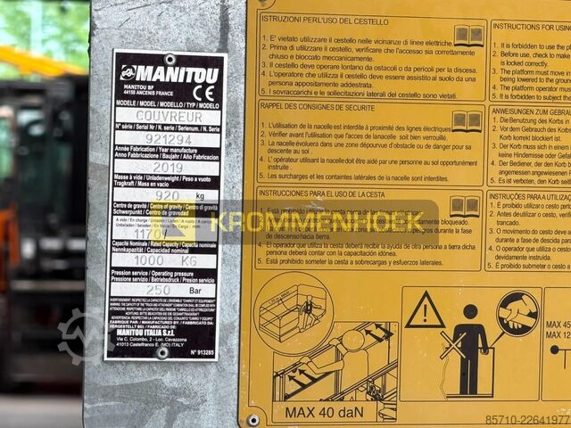 Teleskoplader Manitou PSR 2400 / 1000 3P