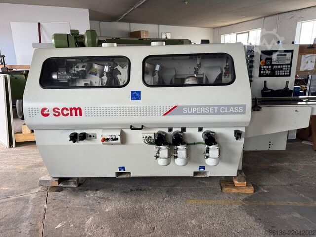 Hobel- und Kehlautomat SCM SUPERSET CLASS 230, kein Weinig SUPERSET CLASS 230