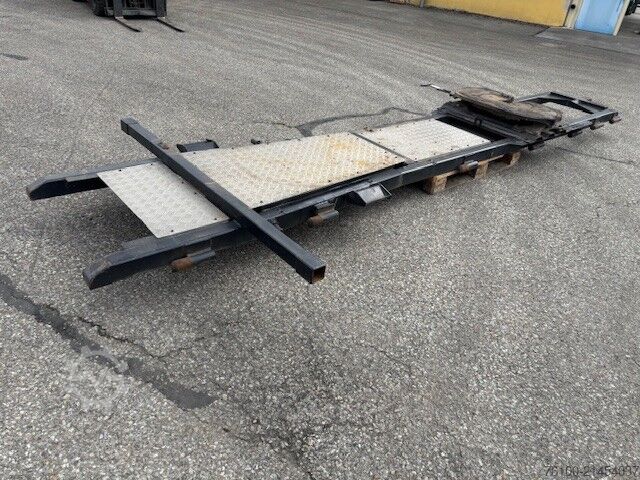 Three-sided tipper truck MAN TGS 33.500 Kipper+SZM+HIAB 232-5