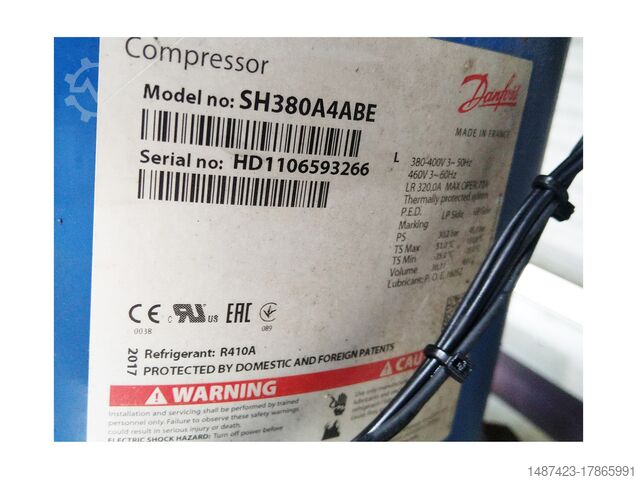 Chiller/Heat pump TRANE CXCM 315 kW.
