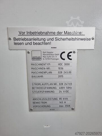 Machining center Stadler Keppler Maschinenbau GmbH HDC 3000