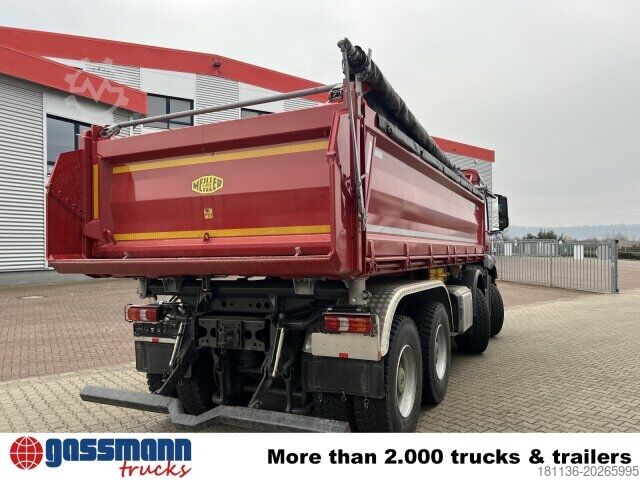Tipper truck Mercedes-Benz Arocs 4146 K 8x4/4, Grounder, Multimedia Cockpit,