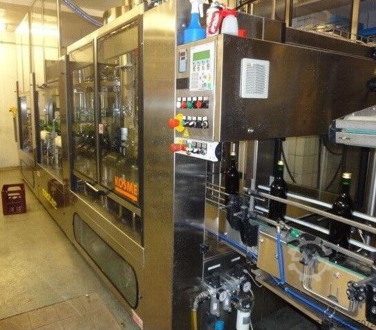 Triblock Rinser-Filler-Capper 20/20/3/3 KOSME/KRONES SRV20/6/20/3/3
