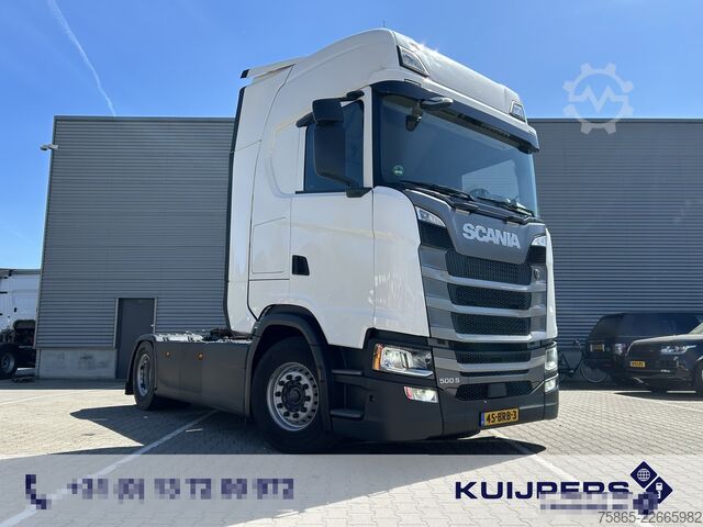 Standard tractor Scania S500 Highline / Retarder / 740 dkm / Tacho V2 /...
