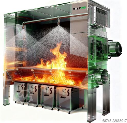 Stationäre Absauganlage Holzing RLA ATEX 7000 m3/h (7,5 kW)