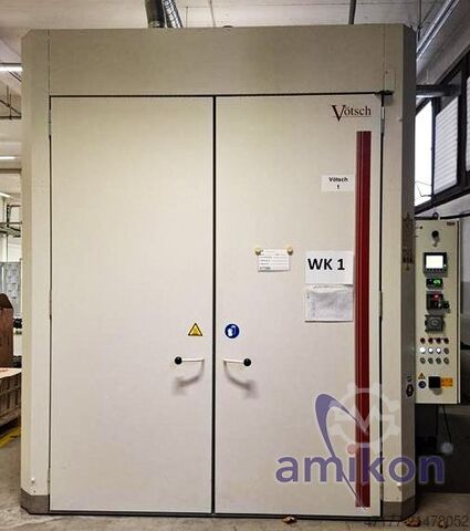 Industrial tempering oven / heat chamber Vötsch VTL 200/250/225 250°C 11 m³