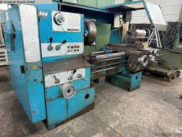 Drehmaschine-konventionell-elektronisch WEIPERT W 722/1