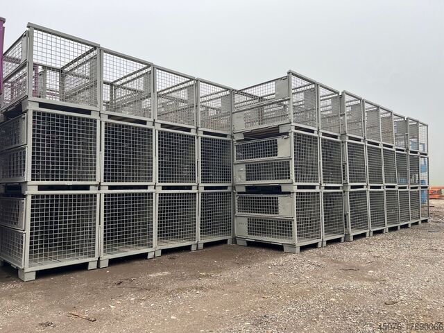 Mesh box 100 St. Euro-Pool Gitterbox 120 x 80 cm