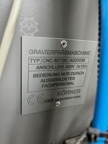 CNC Fräsmaschine Körner CNC 607GK