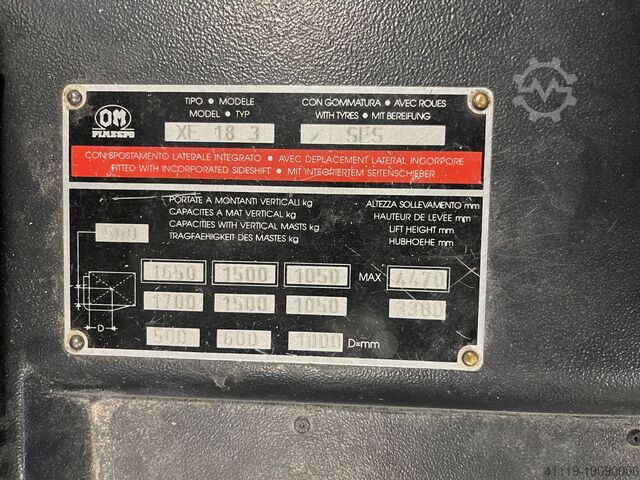 Gabelstapler OM  E18  