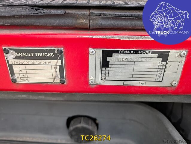 Sliding tarpaulin Renault Premium 380