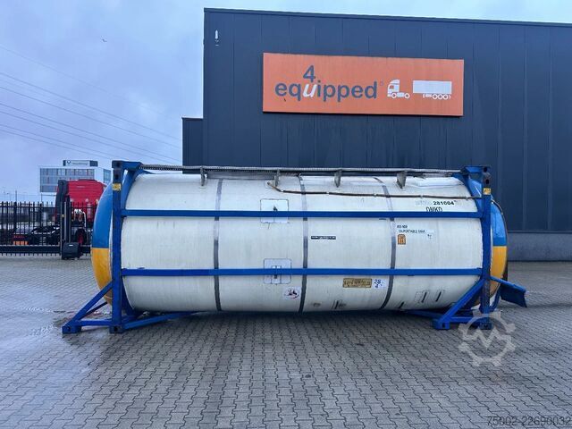  Van Hool 20FT SWAPBODY 28.095L UN PORTABLE T11  ADR/CSC:...